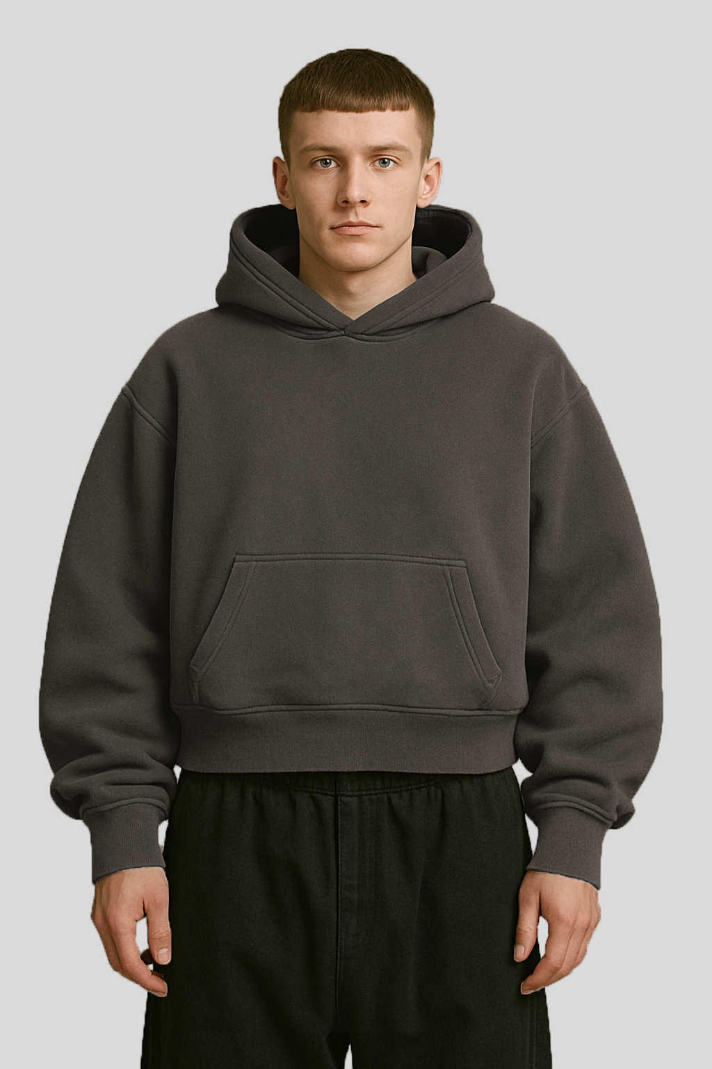 CORE HEAVYWEIGHT HOOD BLACK